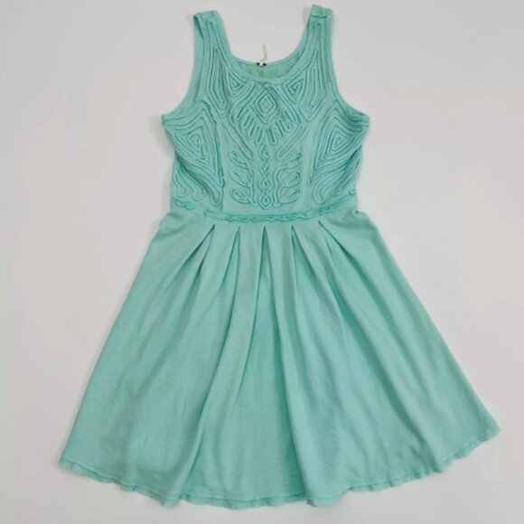 Free People Sassy Soutache Mini Dress Open Back *Runs Small - Picture 2 of 14